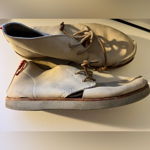 Satorisan Benirras Mid chukka boots in beige leather size 40 - Picture 4 of 8